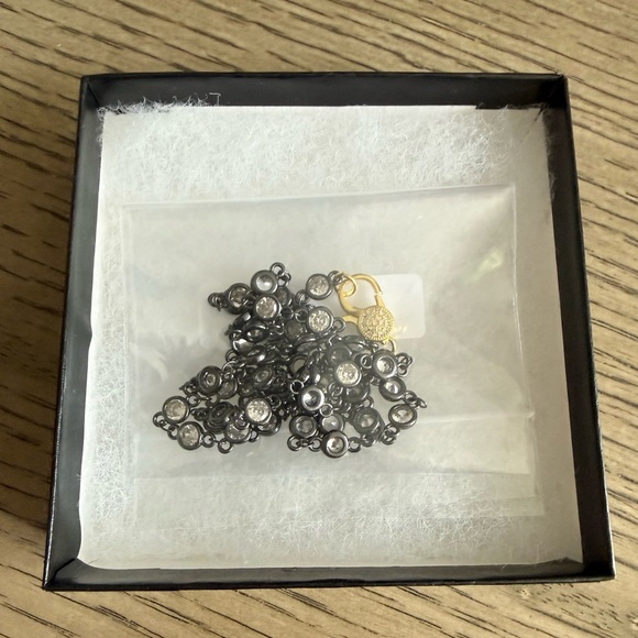 Freida Rothman Lumi Black Bezel Chain - Picture 5 of 5